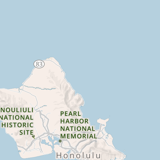 Pearl Harbor Visitor Center Map Map Of The Pearl Harbor Visitor Center - Pearl Harbor National Memorial  (U.s. National Park Service)