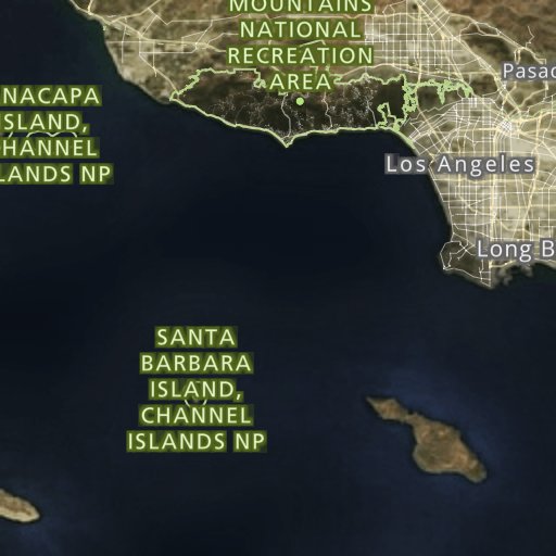 Interactive Maps Island Of The Blue Dolphins U S National Park Service